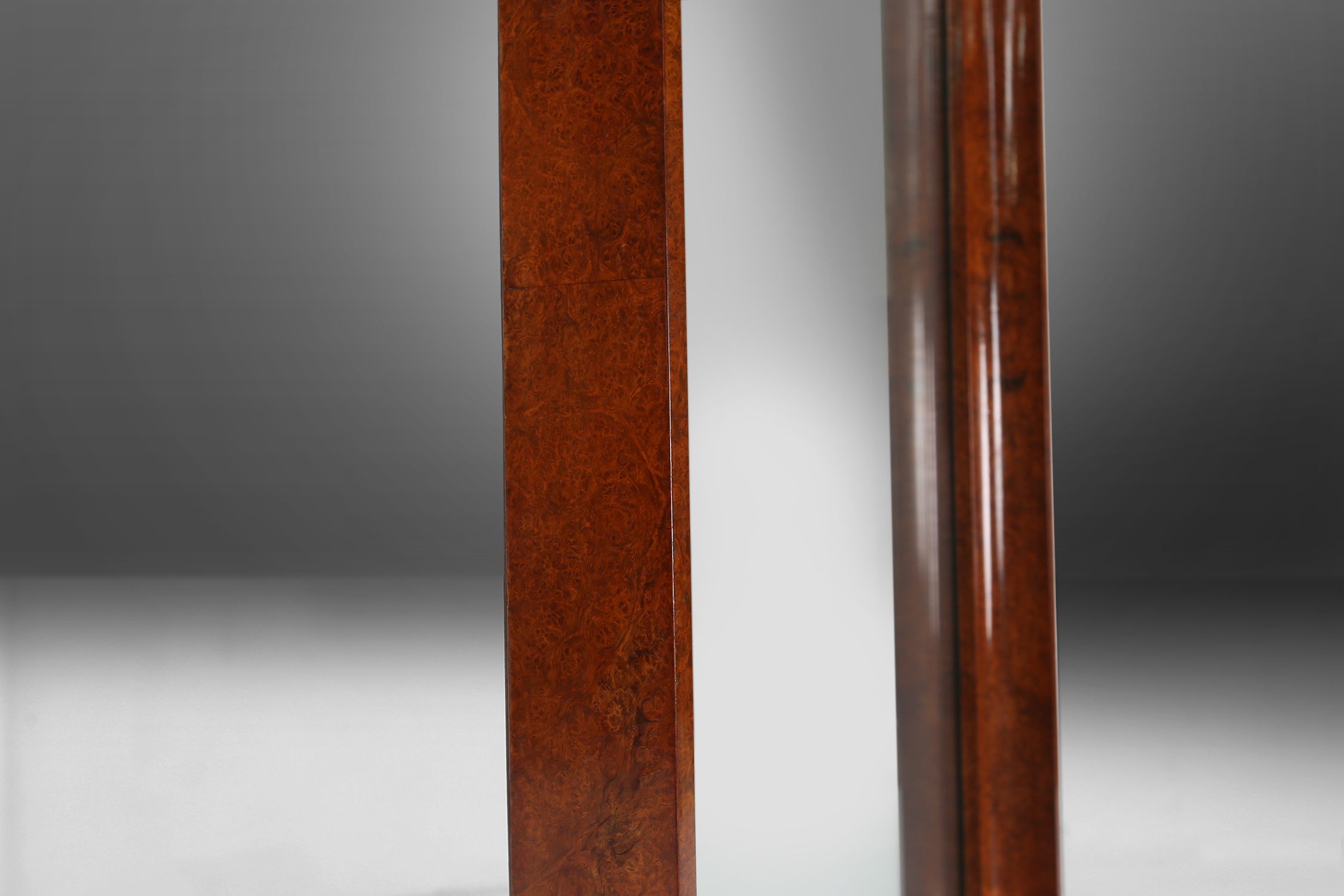 Art Deco Dressing Mirror by De Coene in Walnut Veneer, Belgium 1930sthumbnail